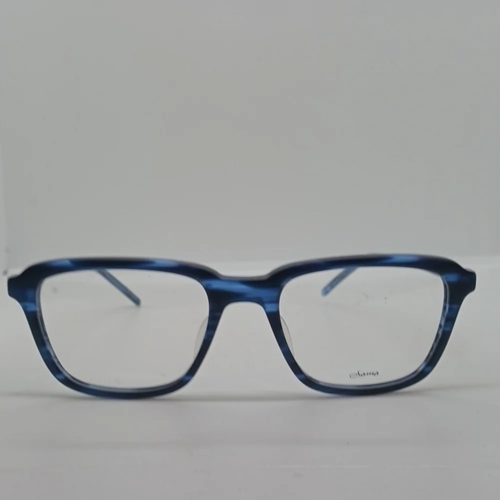 NWT UNISEX SAMA EYEGLASS FRAMES COMBUSTION M-BLUE